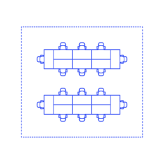 Layouts Open Offices Rows Ends Sticker Svg Vector, Free Vectors File